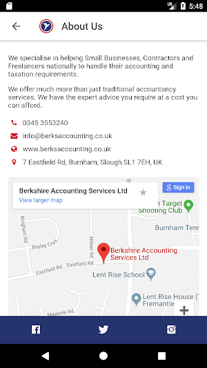 Berkshire Accounting Services Screenshot 1