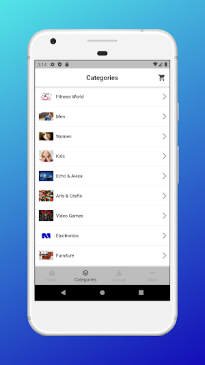 Bagisto Laravel  eCommerce Mobile Application Screenshot 3
