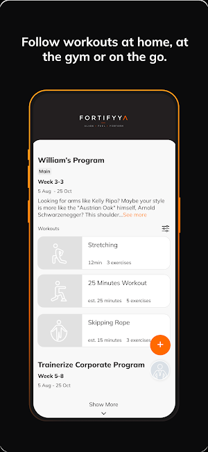 Fortifyya Fitness Screenshot 2