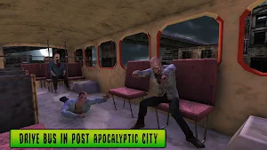 Zombie City Bus: Driver vs Zom Screenshot 2