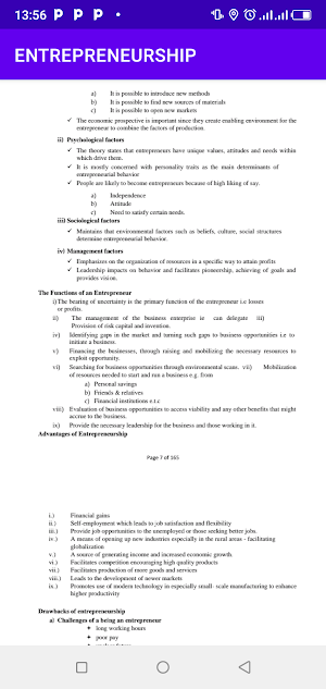 Entrepreneurship Screenshot 2