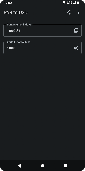 PAB to USD Screenshot 3