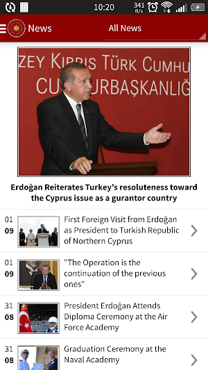 Pres of the Republic of Turkey Screenshot 2