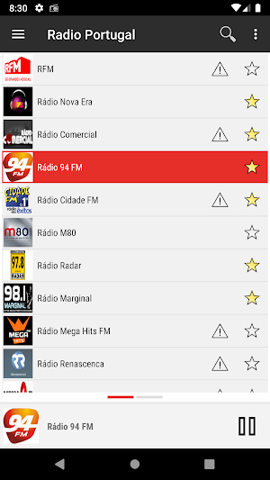 Radio Portugal : Online Portuguese radios Screenshot 1