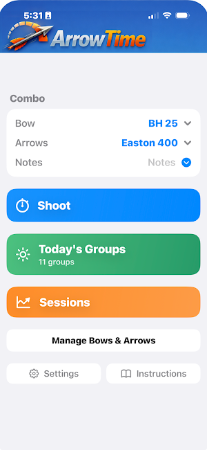 ArrowTime Chrono Screenshot 0