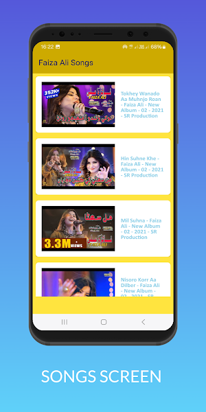 Faiza Ali Songs Screenshot 2