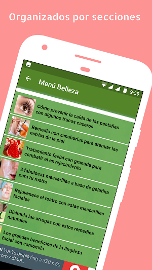 Trucos y Consejos de Belleza Caseros Screenshot 0