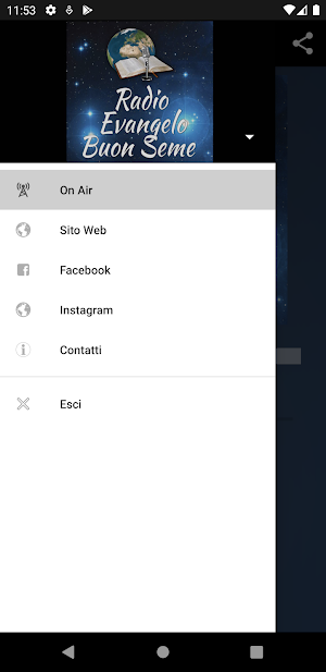 Radio Evangelo Buon Seme+ Screenshot 1