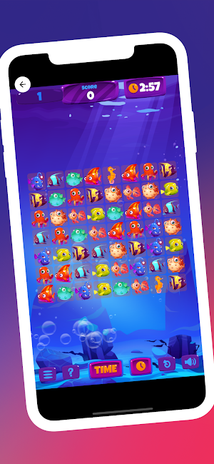 Aquatic Match: Underwater Puzl Screenshot 1