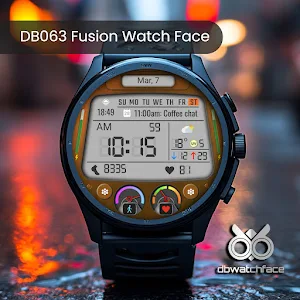 DB063 Fusion Watch Face Screenshot 2