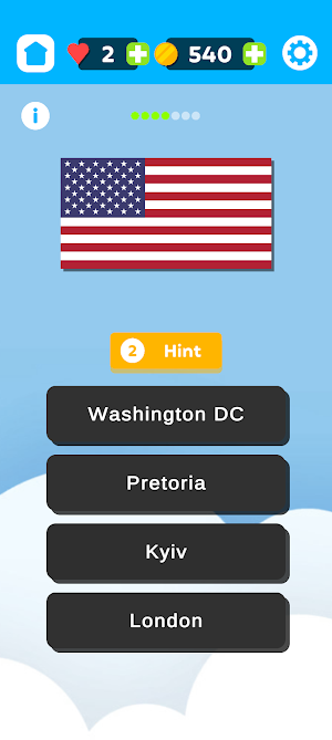 Geo Trivia Quiz - World Flags Screenshot 1