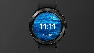 Blue Water - Watch Face Screenshot 2