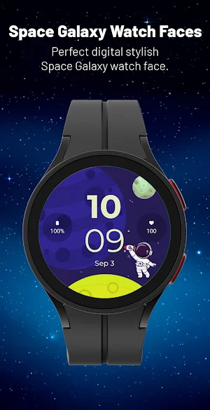 Space Galaxy Watch Faces Screenshot 0