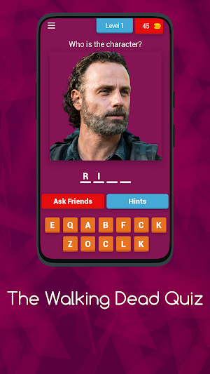 The Walking Dead Quiz Screenshot 0
