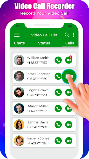 Video Recorder for Whatsapp Call Screenshot 2