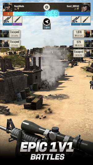 Sniper Battle: 3D War Shooter Screenshot 0