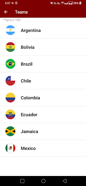 Football Live Scores 2024 Screenshot 1