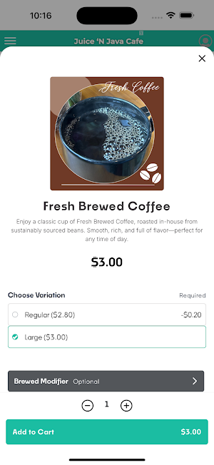 Juice n Java Screenshot 1
