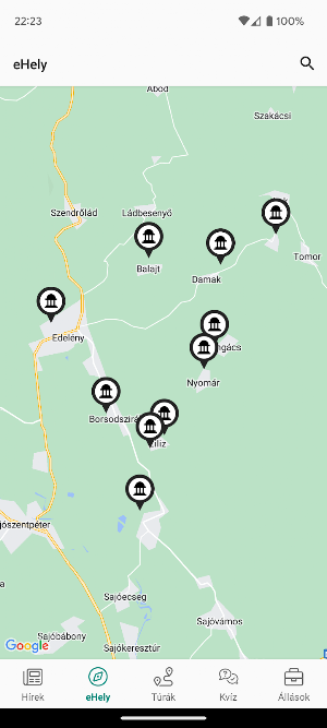 Borsod Mutató Screenshot 1