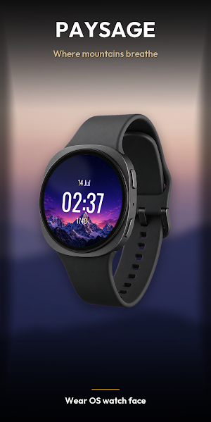 Paysage – Mountain Watch Face Screenshot 0