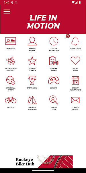Ohio State Recreational Sports Screenshot 0