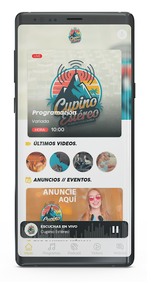 Cupino Estereo Screenshot 0