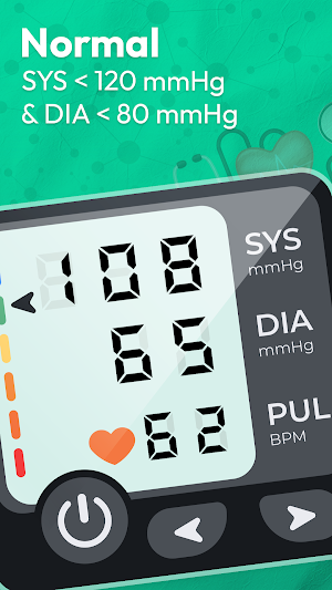 Blood Pressure App Screenshot 0