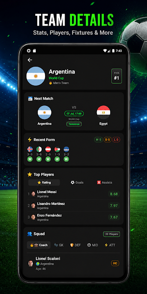 Football Schedule & Scores Screenshot 3