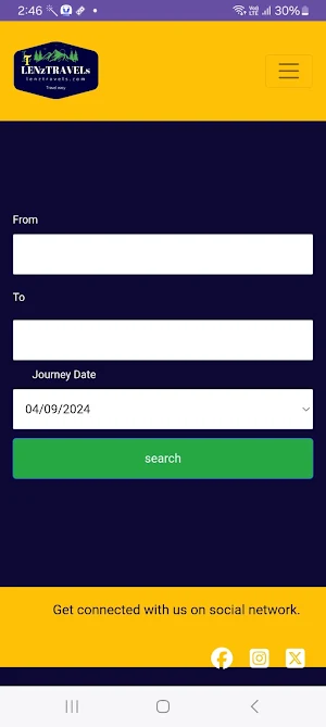 Lenztravels Screenshot 0