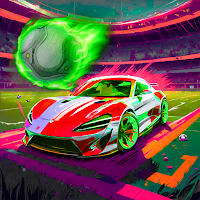 Rocket Car Soccer Clash Game