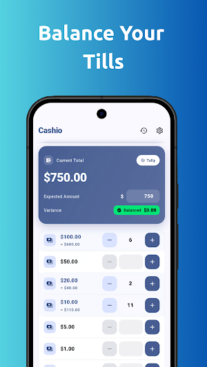 Cashio: Cash Calculator Screenshot 1