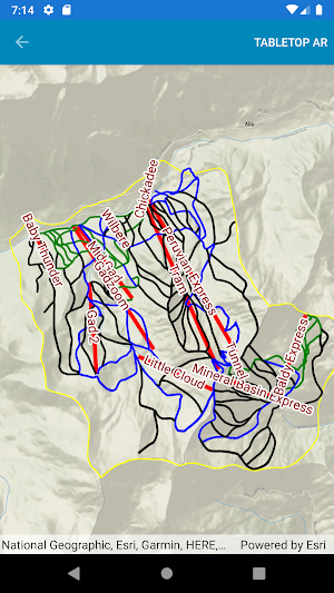 Snowbird Mountain Map Screenshot 3