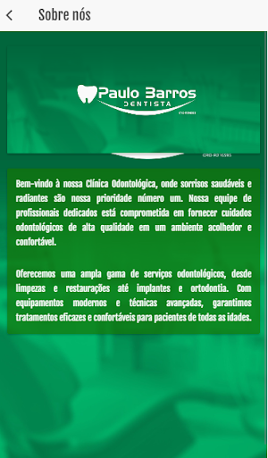 Clínica Paulo Barros Screenshot 2