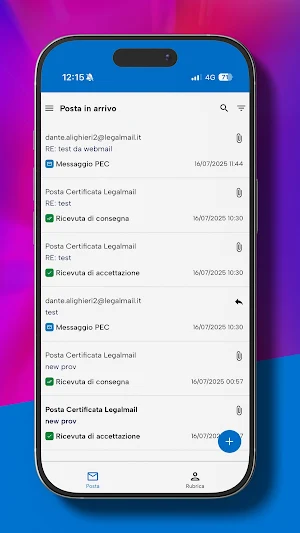 Legalmail Mobile Screenshot 3