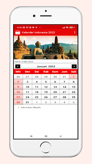 Kalender Indonesia 2022 Screenshot 1