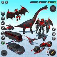 Dino Robot Games Car Game