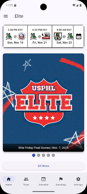USPHL Elite Screenshot 1