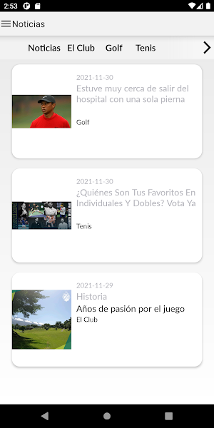 Valle Arriba Golf Club Screenshot 3