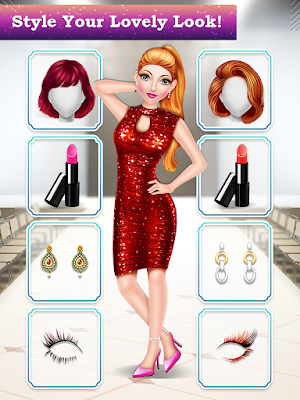 Makeup Games: Fashion Style & Dress Up Girl Games Screenshot 2
