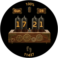 GS020 - Steampunk Watch Face