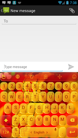 Keyboard Theme Chinese Newyear Screenshot 0