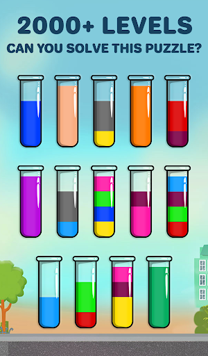 Color Water Sort Puzzle - Liquid Sort Pouring Game Screenshot 3