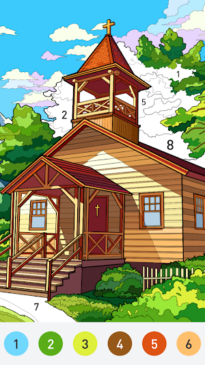 Fancy Color - Paint By Number Screenshot 0