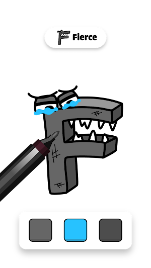 Coloring Alphabet Lore ASMR Screenshot 2