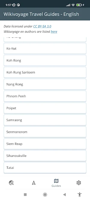 Siem Reap Cambodia Offline Map Screenshot 2