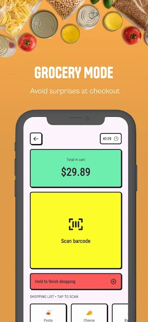 Cartly: Grocery List & Budget Screenshot 1