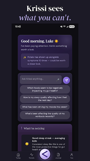 Krissi - Your Health Companion Screenshot 1