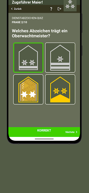 Appmarsch Screenshot 3
