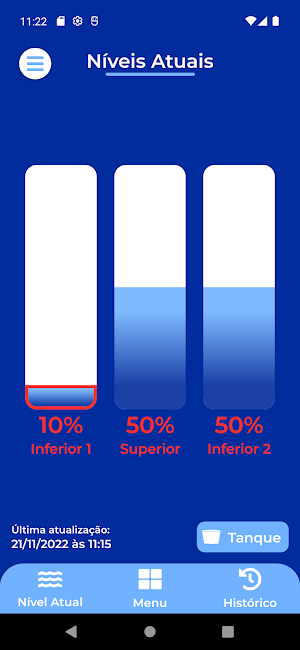 App Caixa D'água Screenshot 2