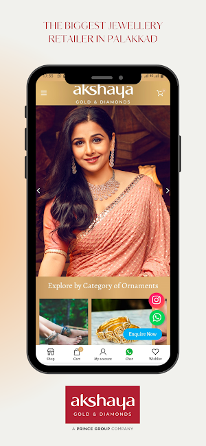 Akshaya Gold and Diamonds Screenshot 1
